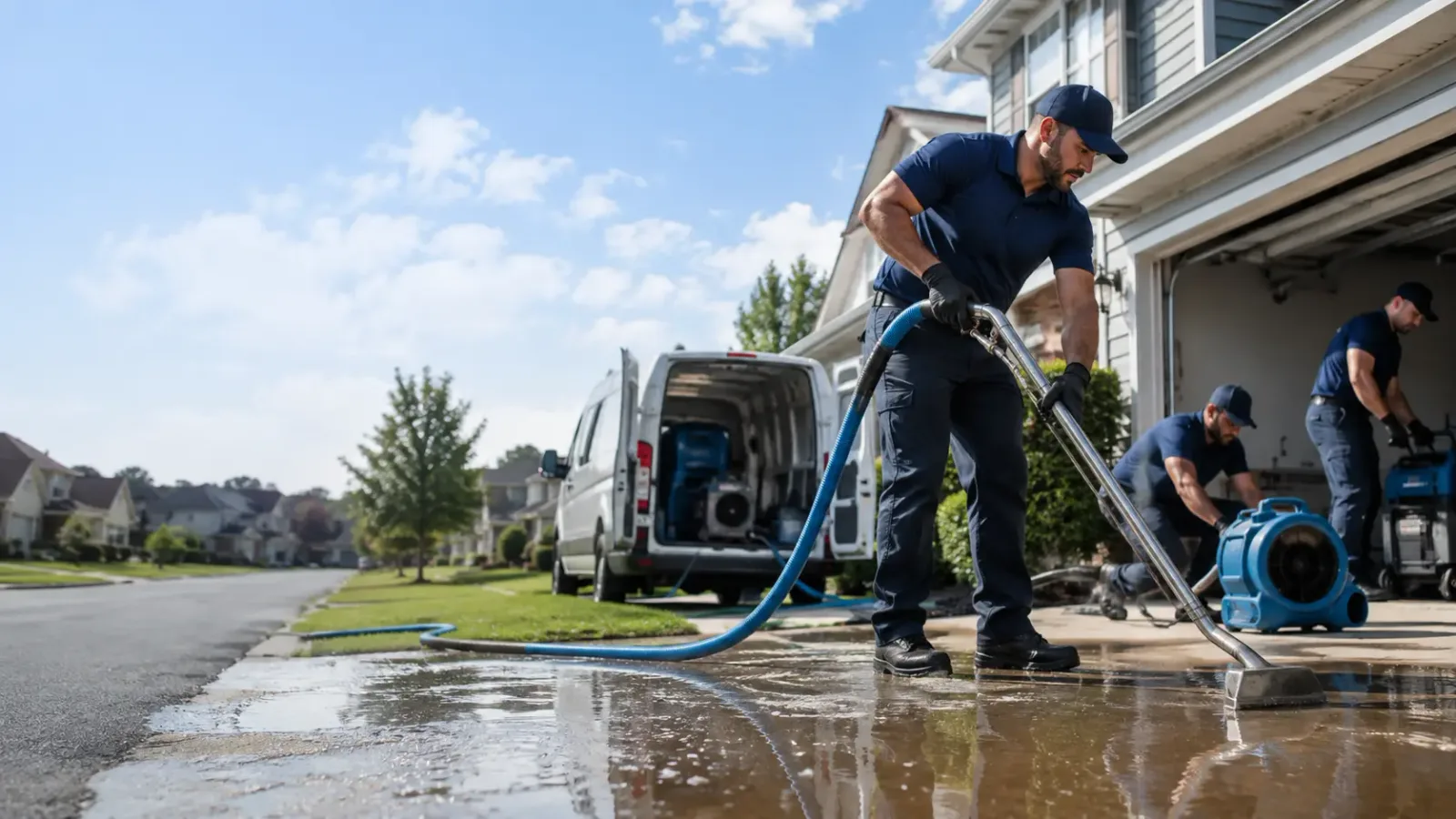 Flood Damage Restoration in Kinsley, KS